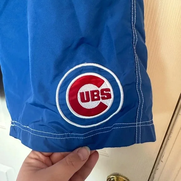 GIII Sports Official MLB Merchandise Chicago Cubs Baseball Swim Trunks Size XL - Picture 3 of 9